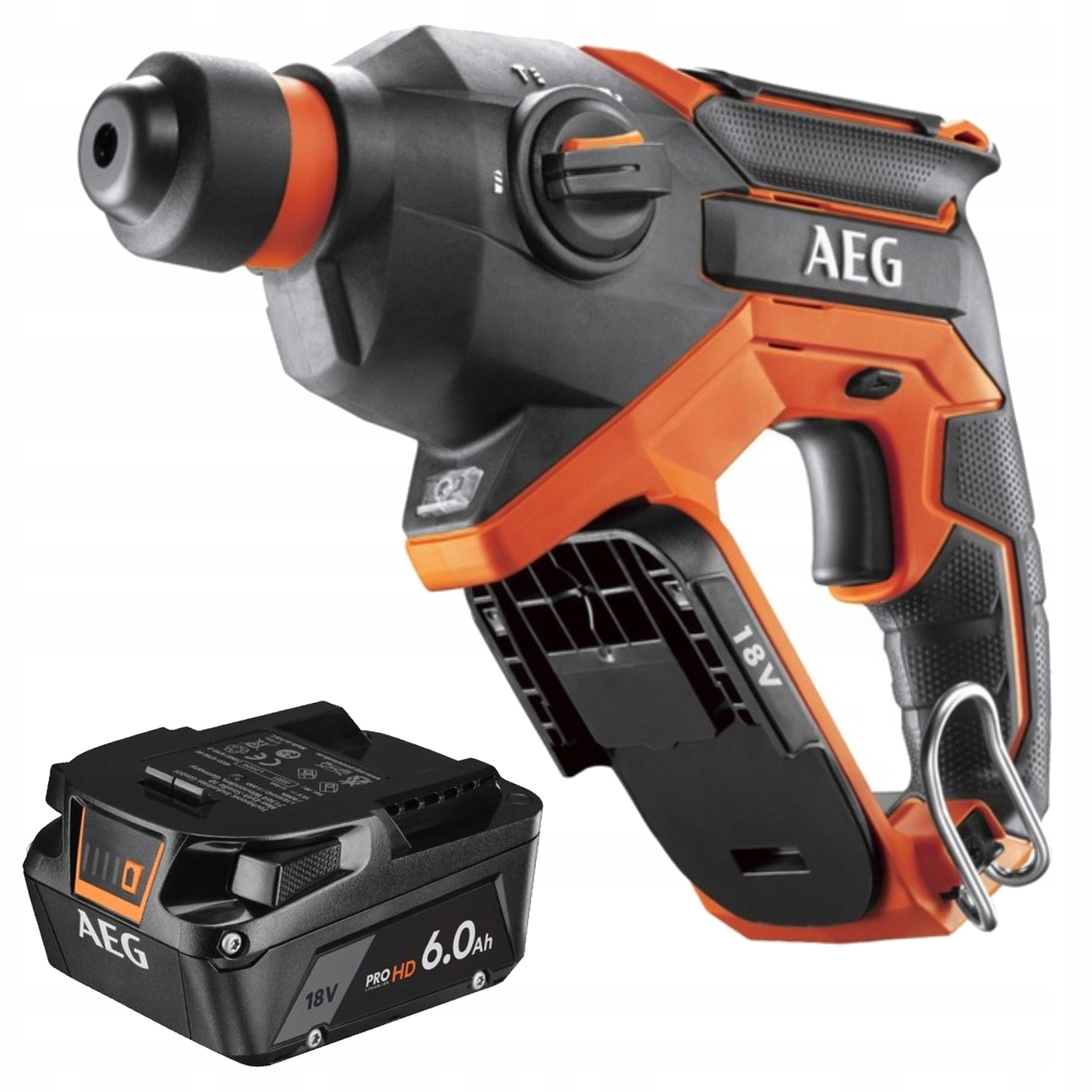 Aeg Kompaktní vrtací kladivo 18 V Akumulátor Lithium-iontový 6.0 Ah 18 V