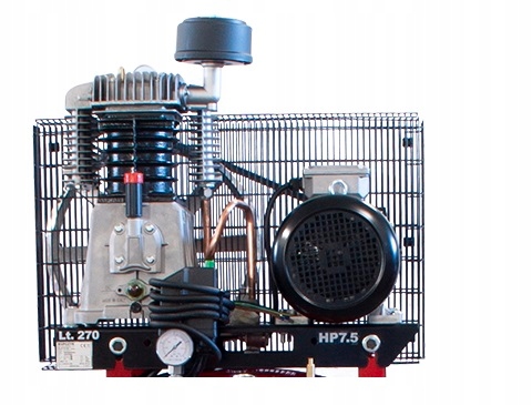 Kompresor Pionowy Sprężarka 270 Litrów KK 950/270 Kupczyk 950 litrów/min Typ kompresor olejowy
