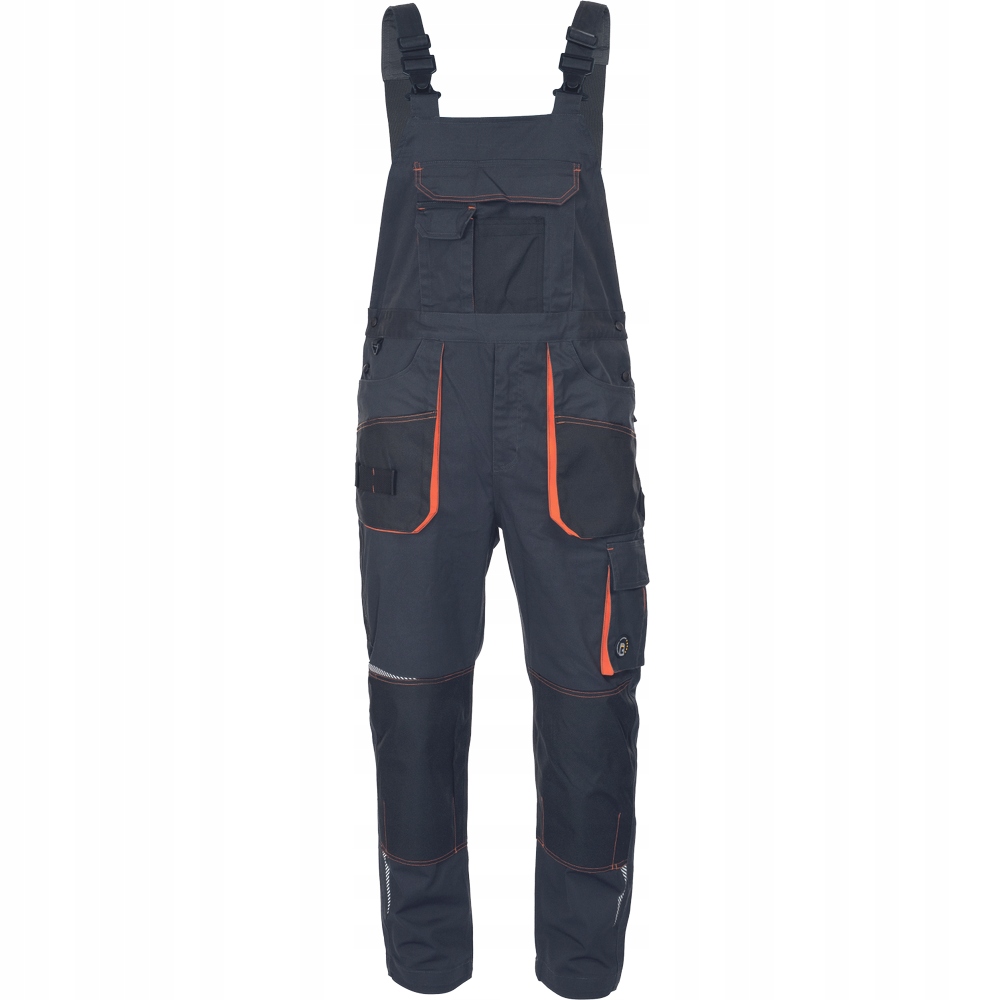 Pracovní kalhoty Cerva Emerton Strecht zahradnické šedé/pom velikost 46