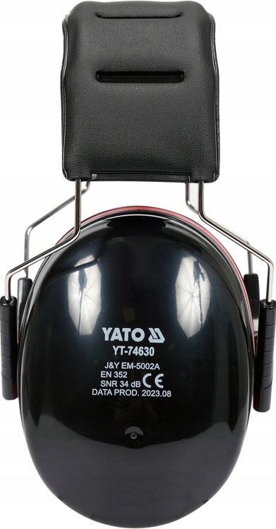 NAUSZNIKI SŁUCHAWKI TŁUMIĄCE HAŁAS OCHRONNE ROBOCZE PRZECIWHAŁASOWE 34 DB Kod producenta YT-74630