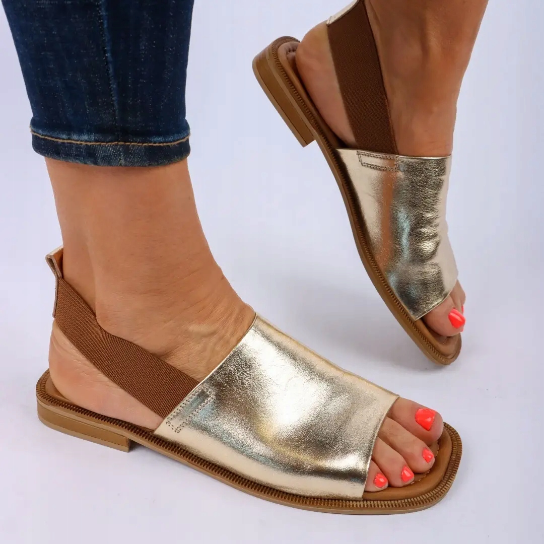 Dámské sandály Artiker 54C0860 zlaté 38, Zlatá