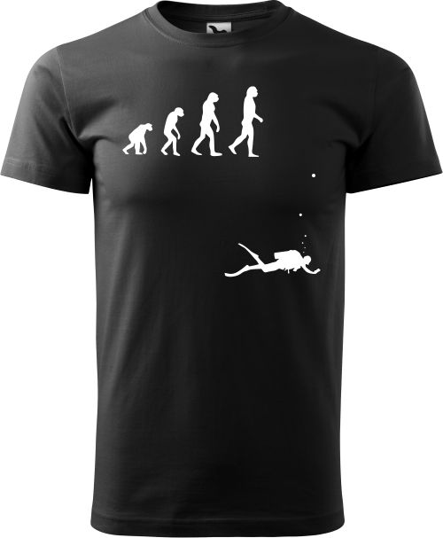 

T-shirt Ewolucja Nurek Dzień Taty Urodziny