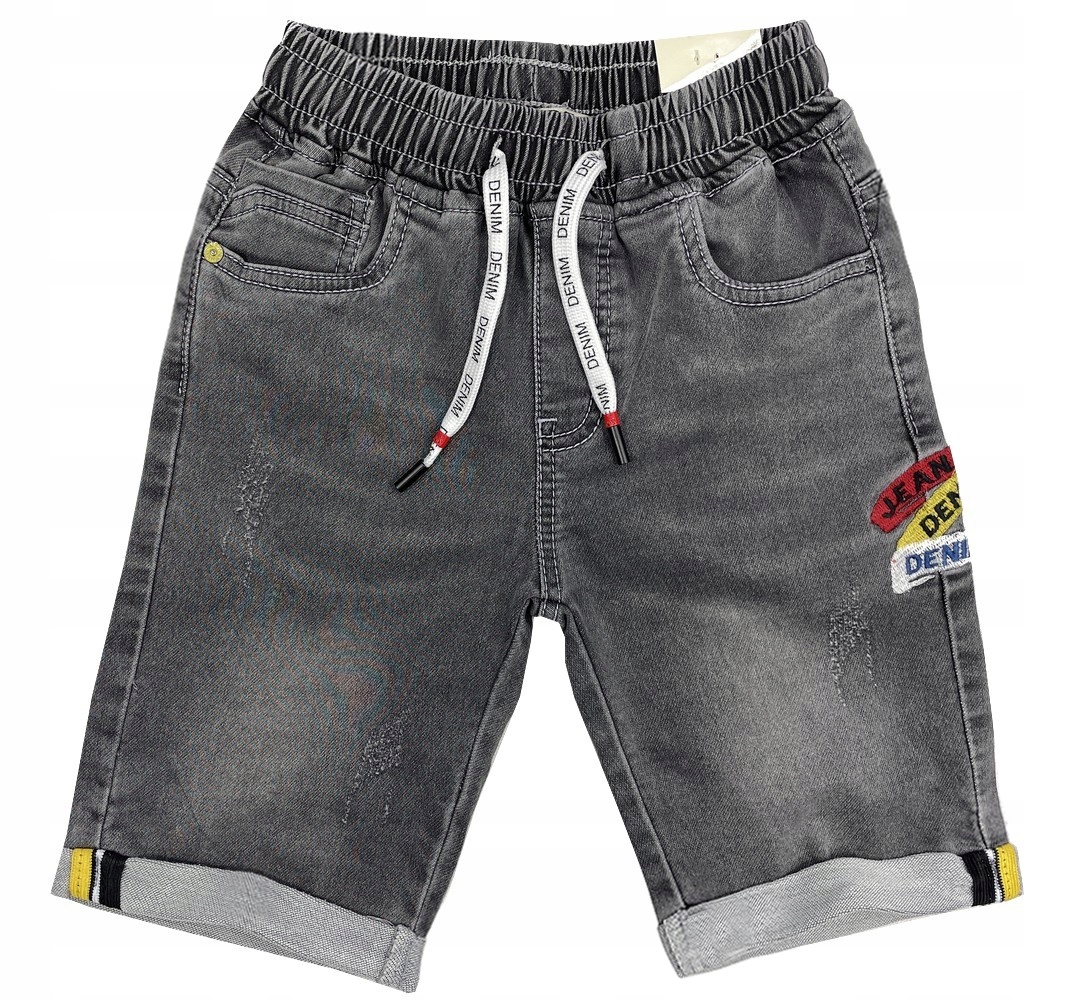 

Spodenki Jeans gumka Dallas r 8 -122/128 cm Grey