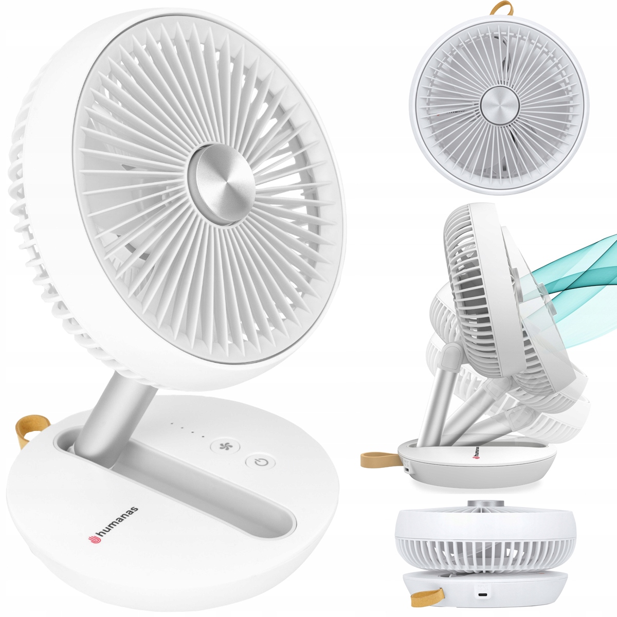 Вентилятор на батарейках 15 год 4 режими CoolAir F01