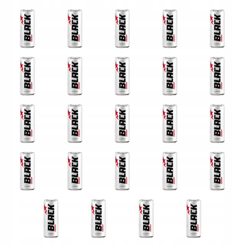 Black Energy Zero Sugar 250 ml X24