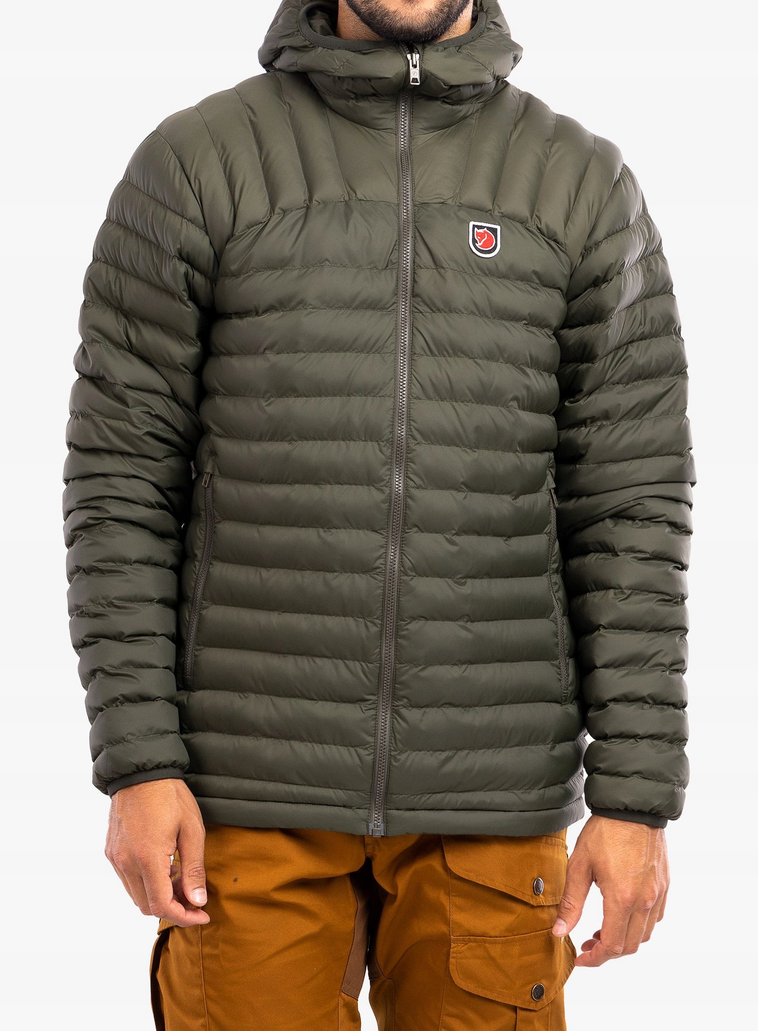 Zateplená bunda Fjallraven Expedition Latt Hoodie deep forest S