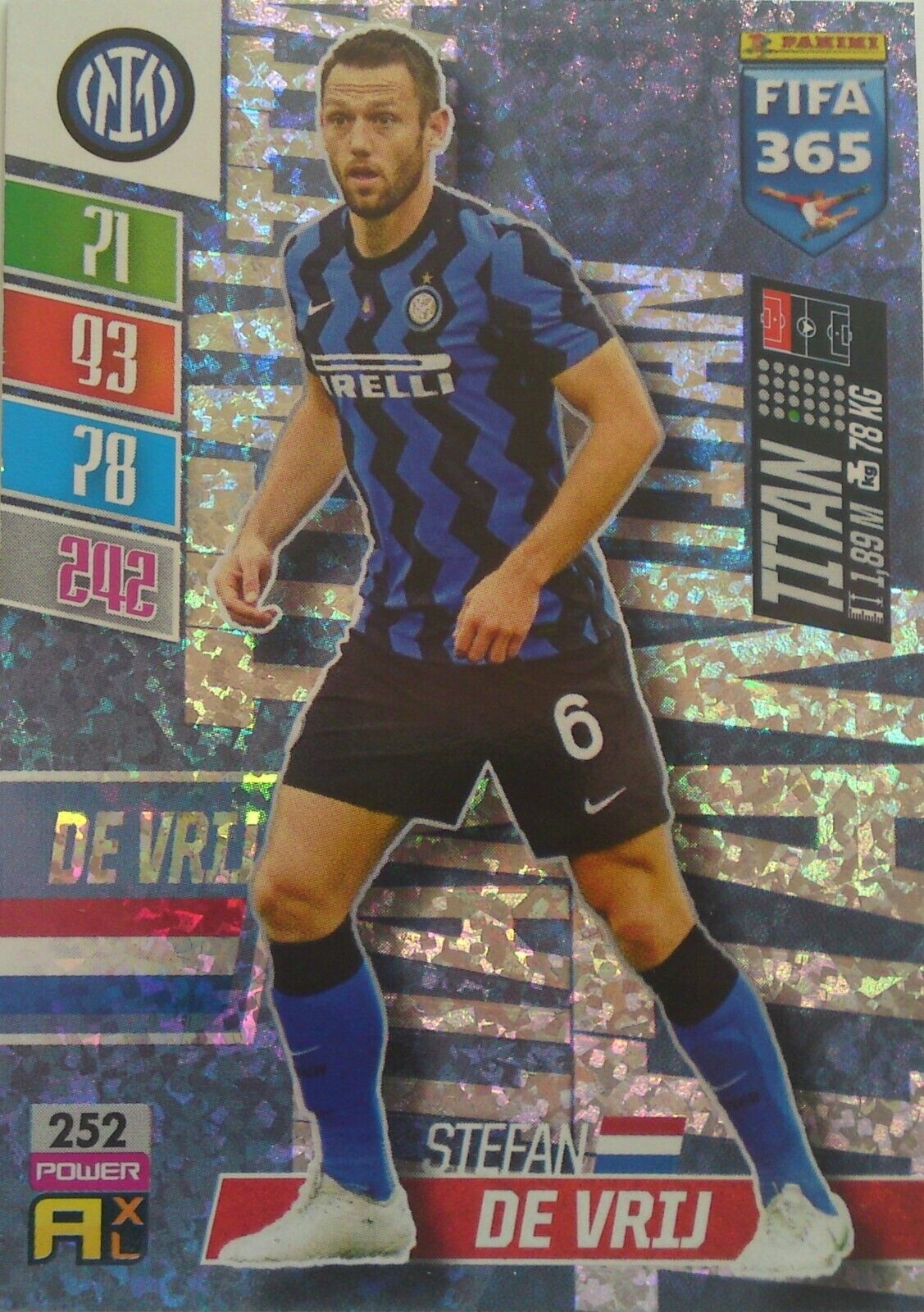 Fifa 365 2022 Titan Stefan de Vrij 252