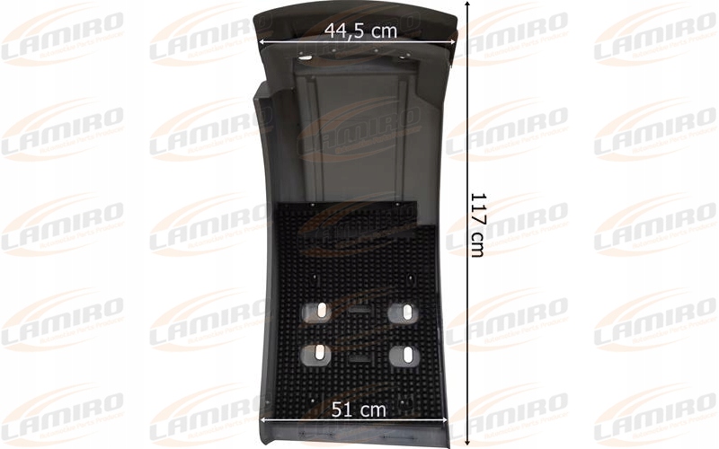 MERCEDES ACTROS MP1 MP2 MP3 BŁOTNIK ZAKABINOWY PRAWY Producent części Lamiro