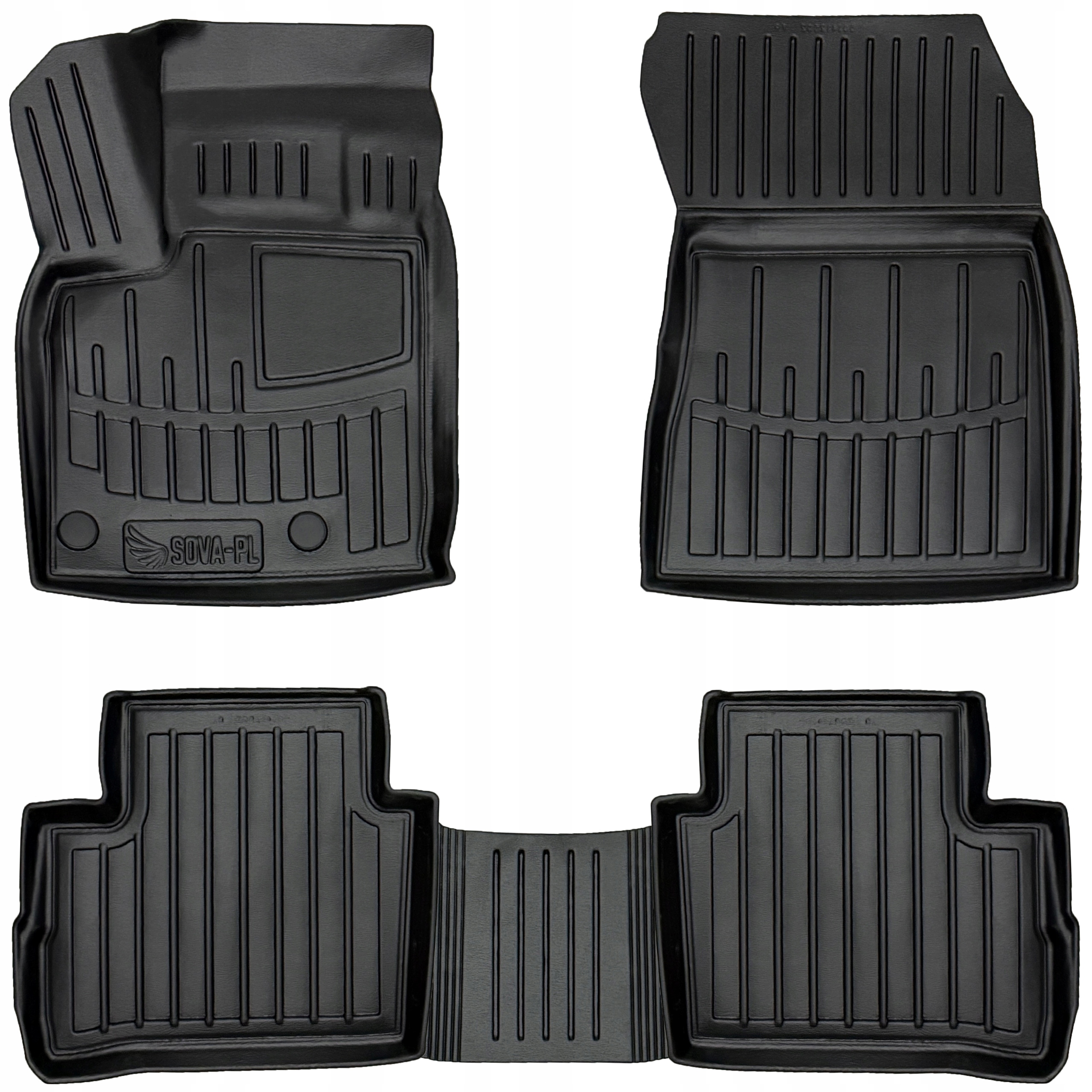 Dywaniki samochodowe Nissan Qashqai III J12 (od 2021) z wyjątkiem wersji=>