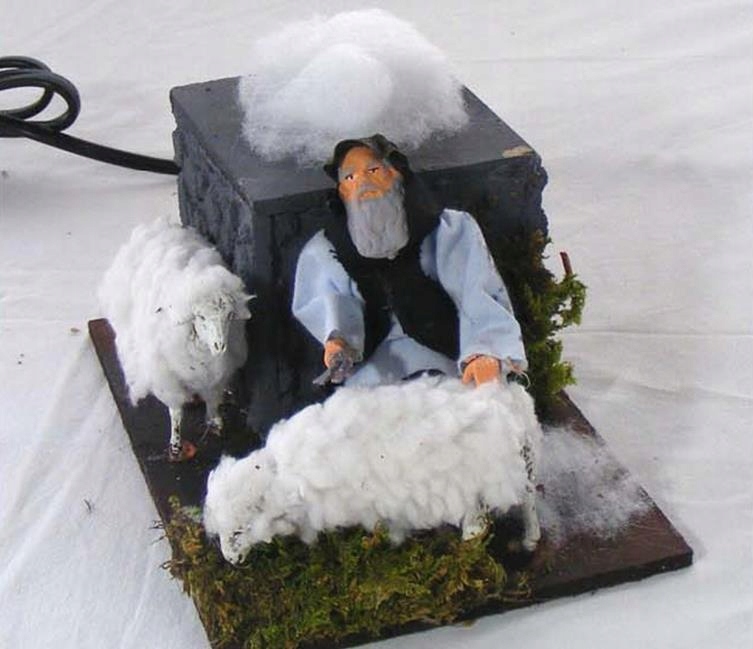 

Ruchoma Figura Do Szopki Strzyżenie owiec