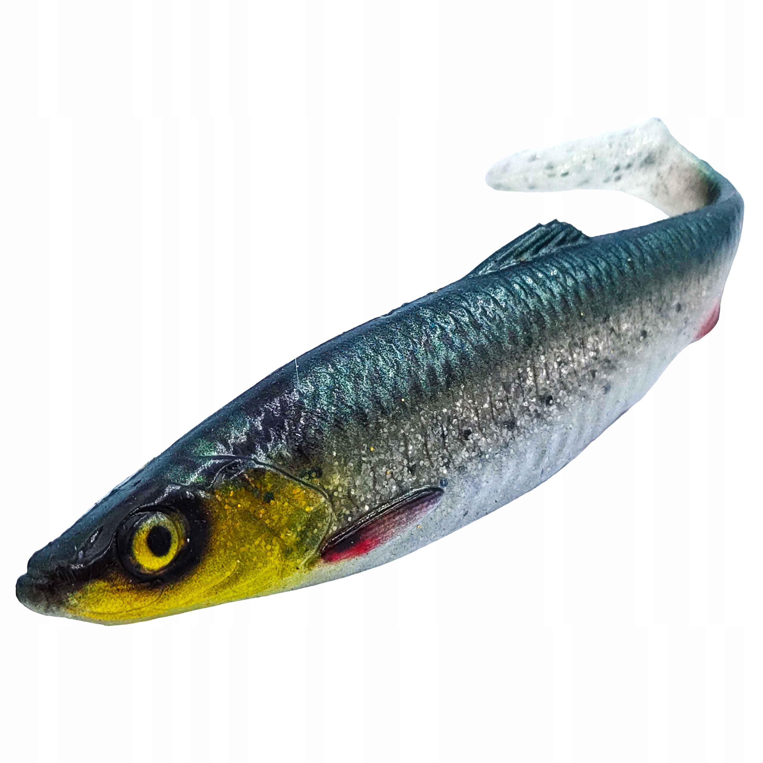 Ripper Savage Gear Herring Shad 13cm Green Silver na szczupaki i sandacze