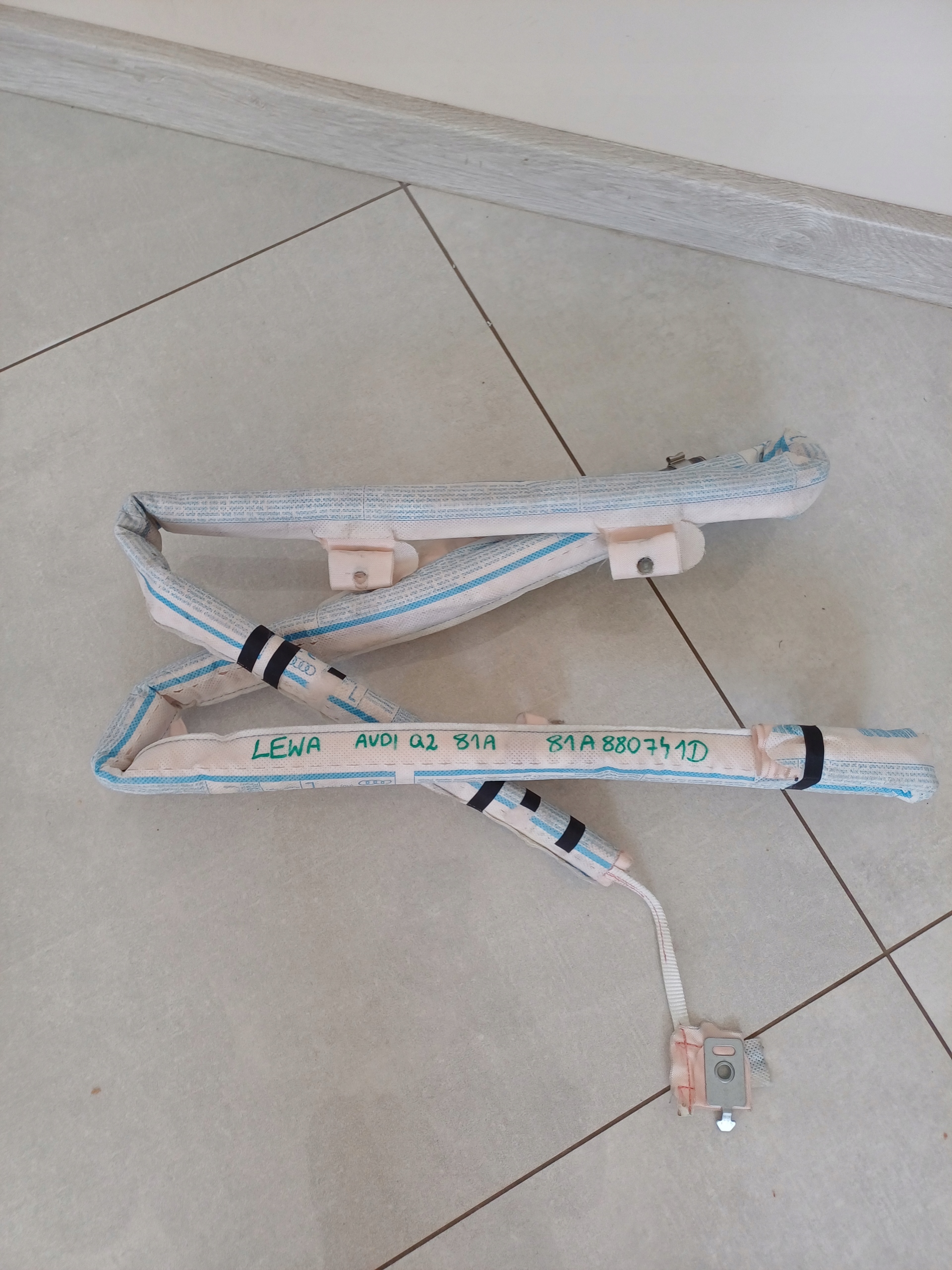Dachvorhang Airbag links AUDI Q2 81A 81A880741D