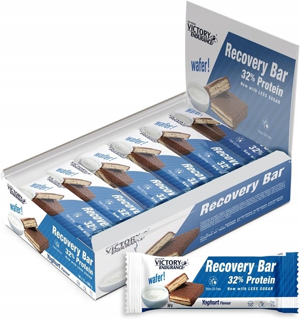 Levně Weider Joe Weider Victory Endurance Recovery Bar, Yoghurt 12 x 50 g