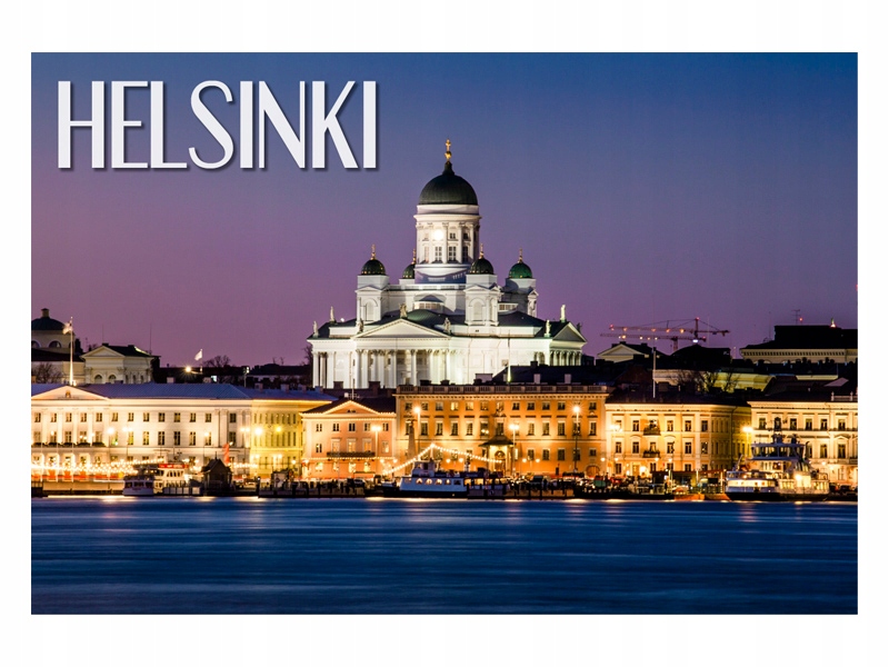 

Helsinki Nabrzeże Pejzaż Magnes na lodówkę