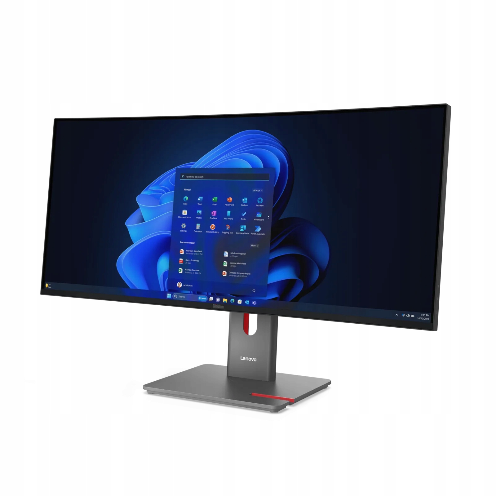 Monitor Lenovo Thinkvision P34WD-40 Ips 1440p 120Hz Wqhd Ultrawide
