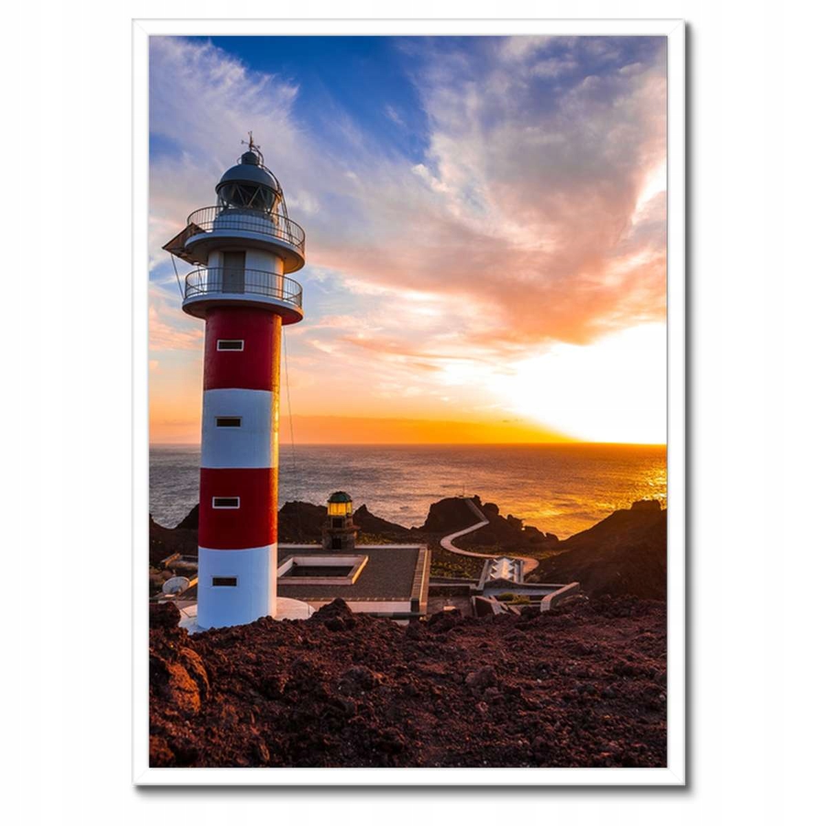 Plakáty v rámu 50x70 Maják Punta Teno