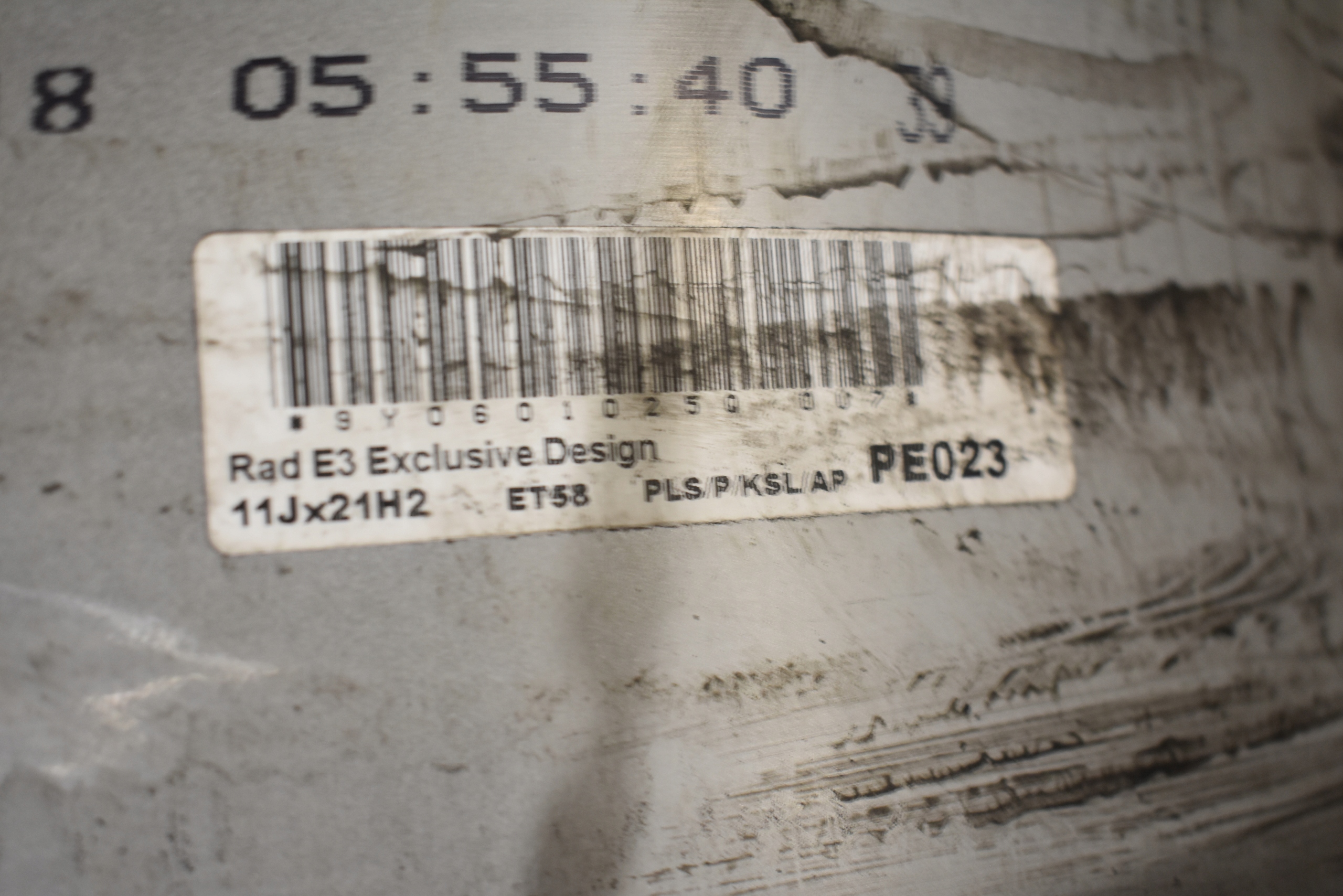 disc 21" PORSCHE CAYENNE 9Y EXCLUSIVE ET58 1