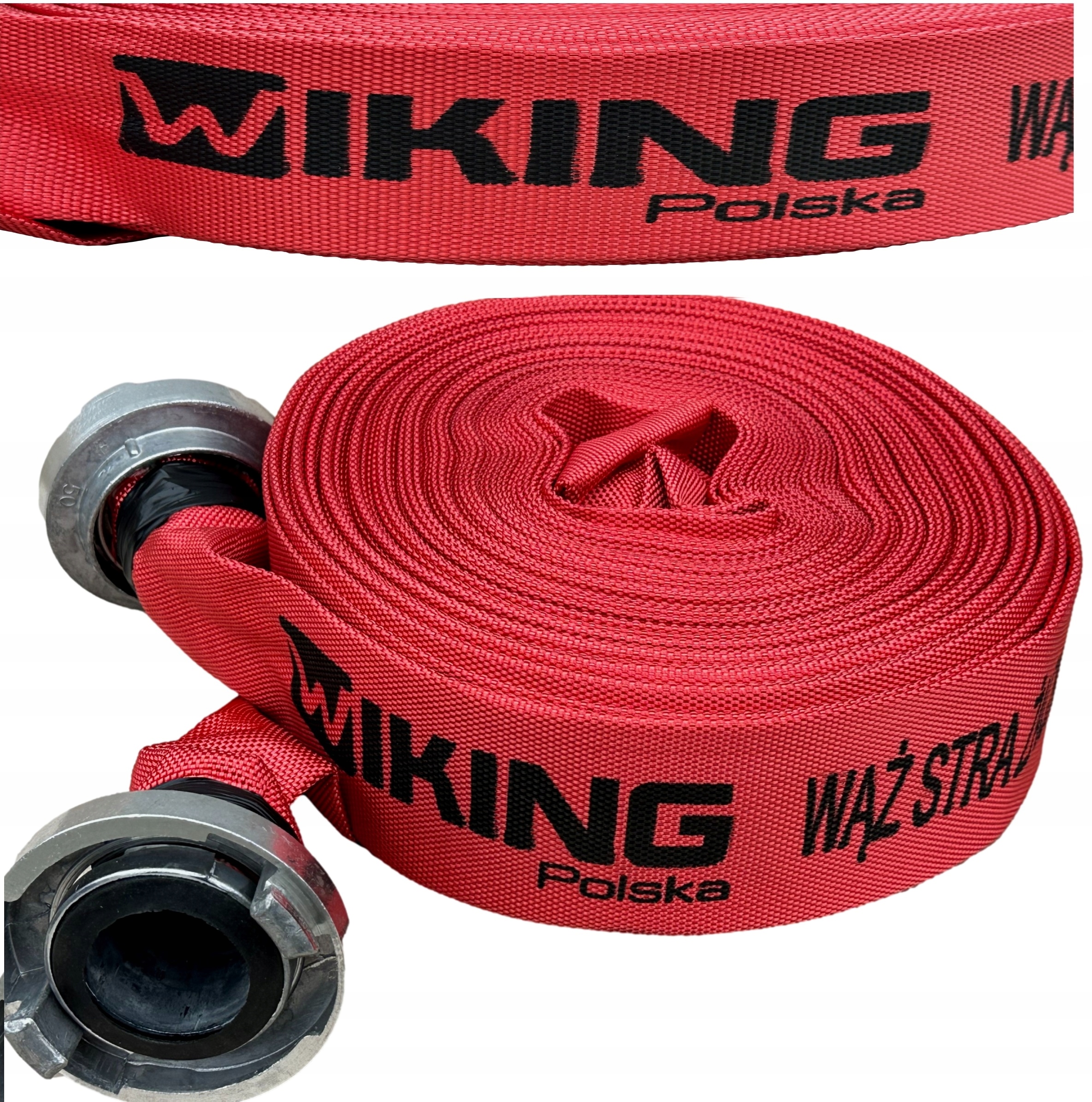 Wąż Strażacki Parciany Do Brudnej Wody Szamba Szybkozłączka 2" 30M 8 Bar