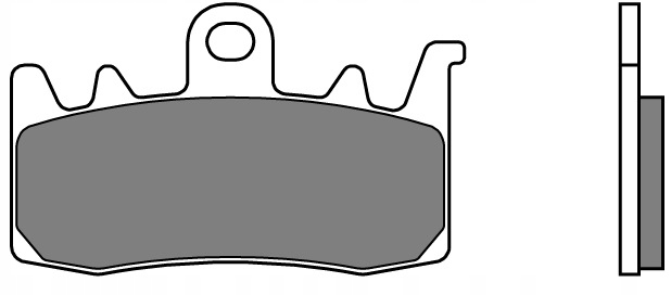 KLOCKI HAMULCOWE BREMBO BMW R 1200 GS 2013- Producent Brembo