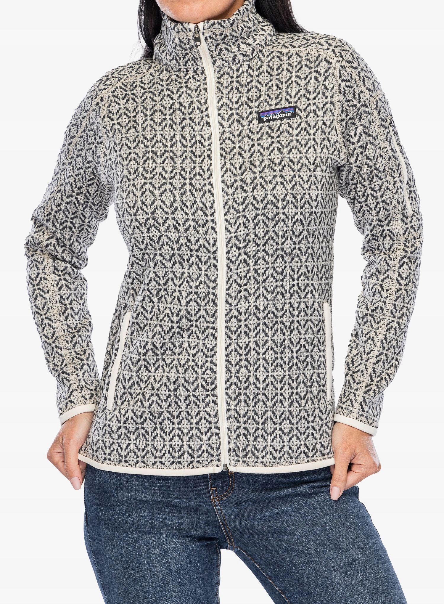 Fleecová Mikina dámská bunda Patagonia Better Sweater Jacket scales/natural S