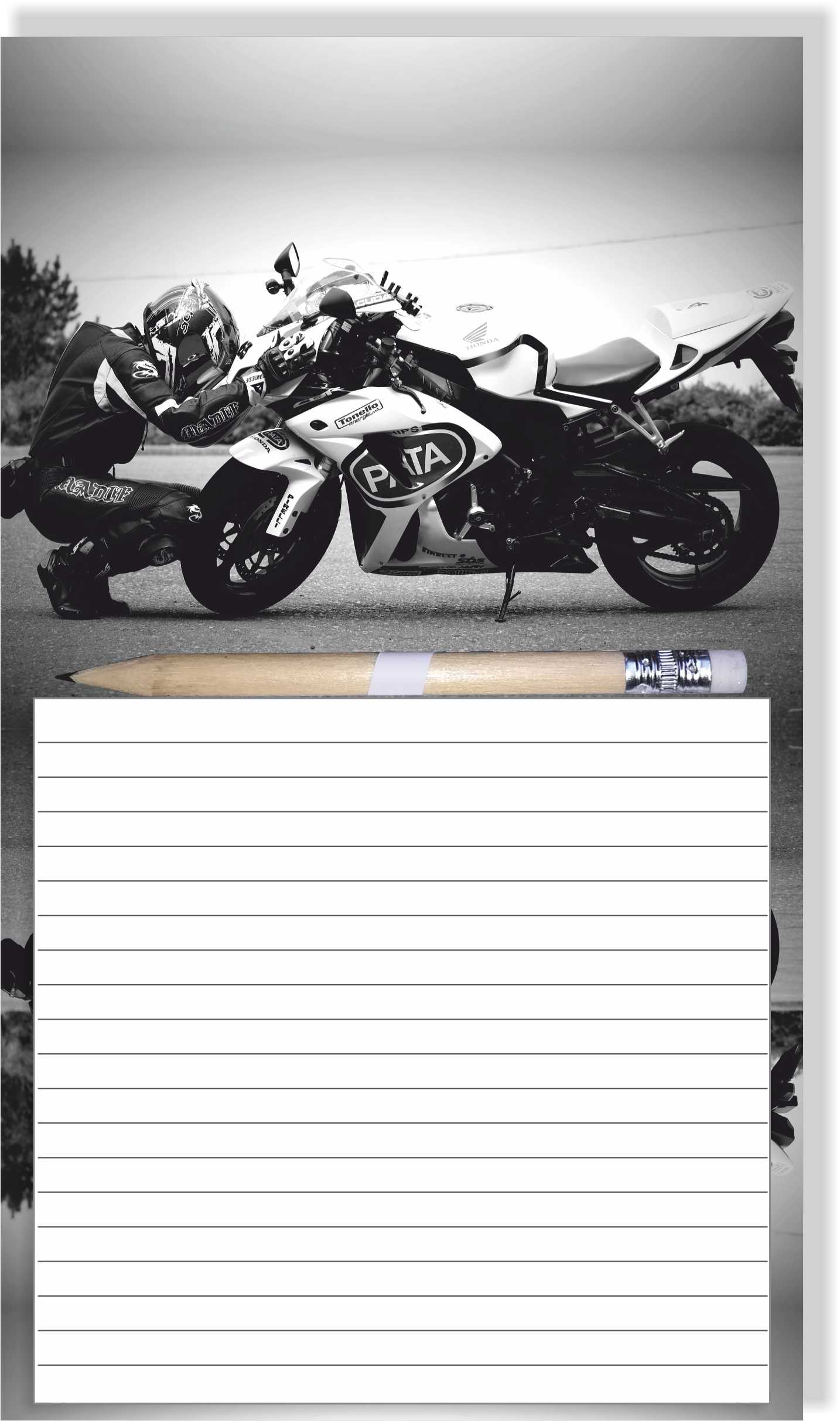 

Notes Z Magnesem Na Lodówkę Magnes Ołówek 1szt