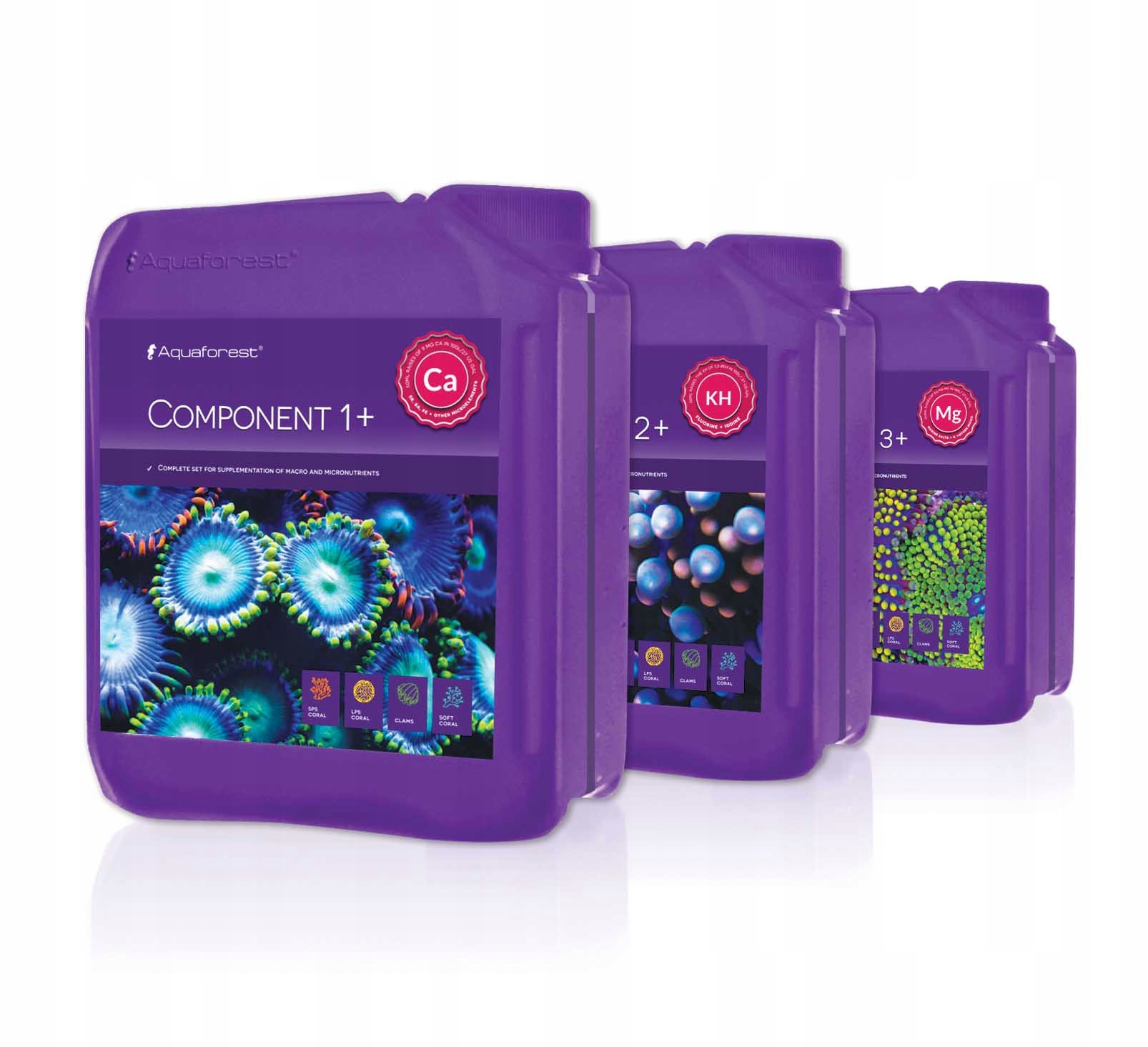 Aquaforest Ballingová Sada 1+ 2+ 3+ 3X5000ML Velká Zásoba