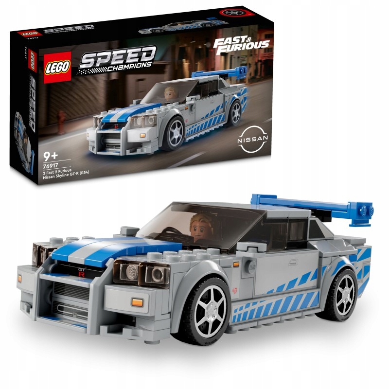 Lego Speed Champions 76917 2 Fast 2 Furious Nissan Skyline