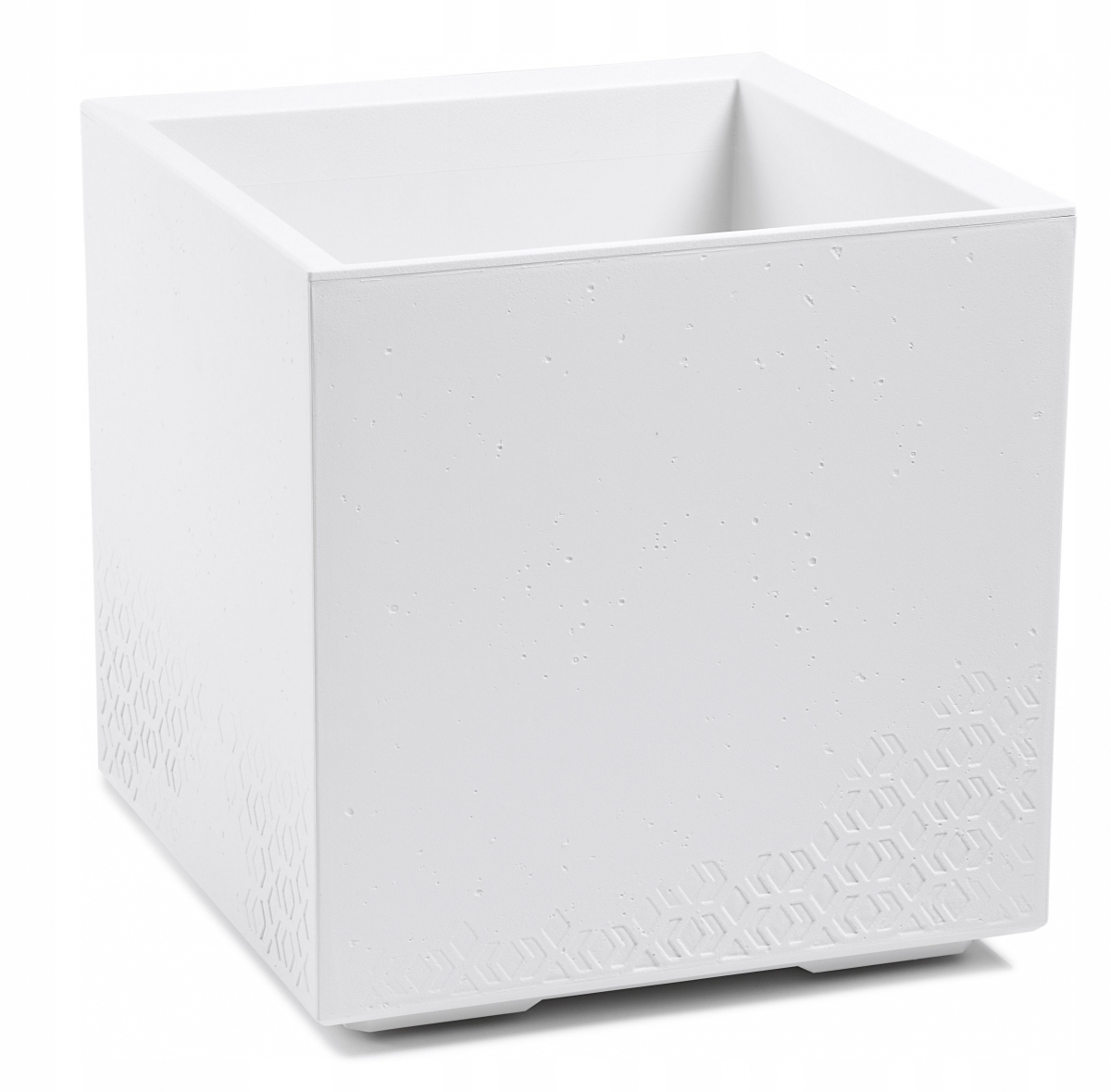

Kwietnik Doniczka Karo Eco Recycled 40 x 40 Biały