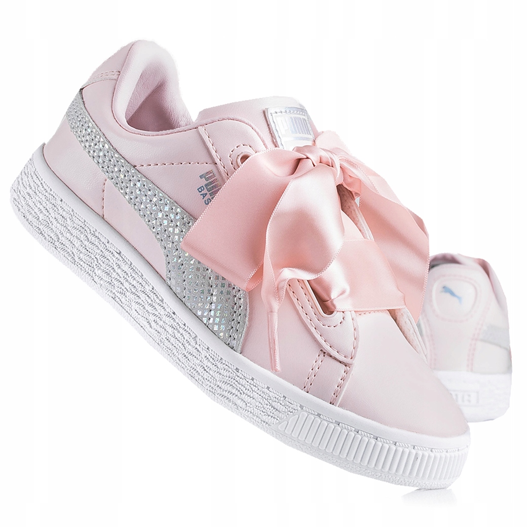 

Buty dziecięce Puma Basket Heart 369857 02