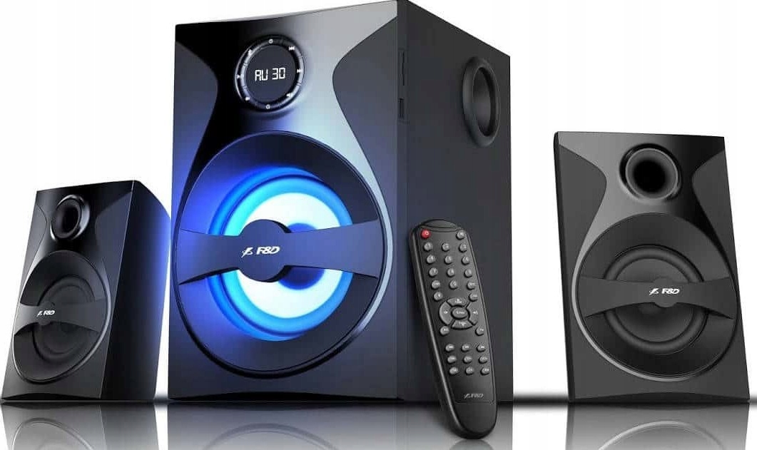 Fenda F380x Sada reproduktorů 2.1 54W, Bluetooth, Usb, Rádio k počítači