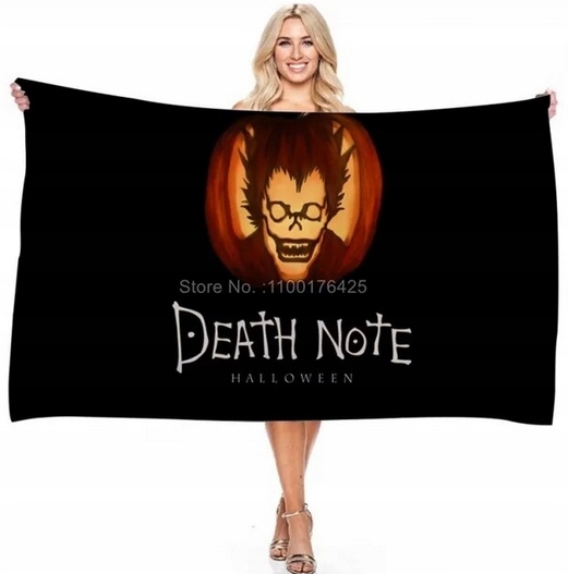 RĘCZNIK PLAŻOWY Z ANIME Death Note 50x100cm