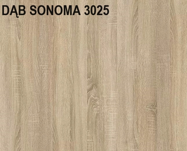 Front do zmywarki DĄB SONOMA 3025 60 cm + COKÓŁ Marka DG MEBLE