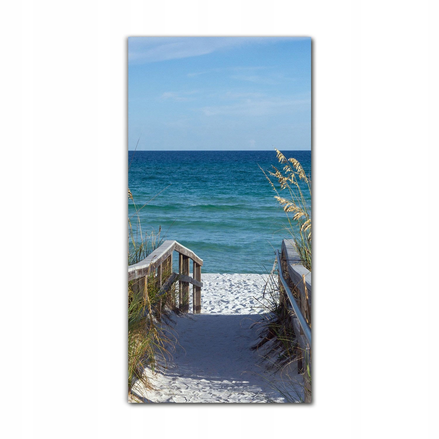 

Obraz na szkle ścienny 70x140 Plaża morze piasek
