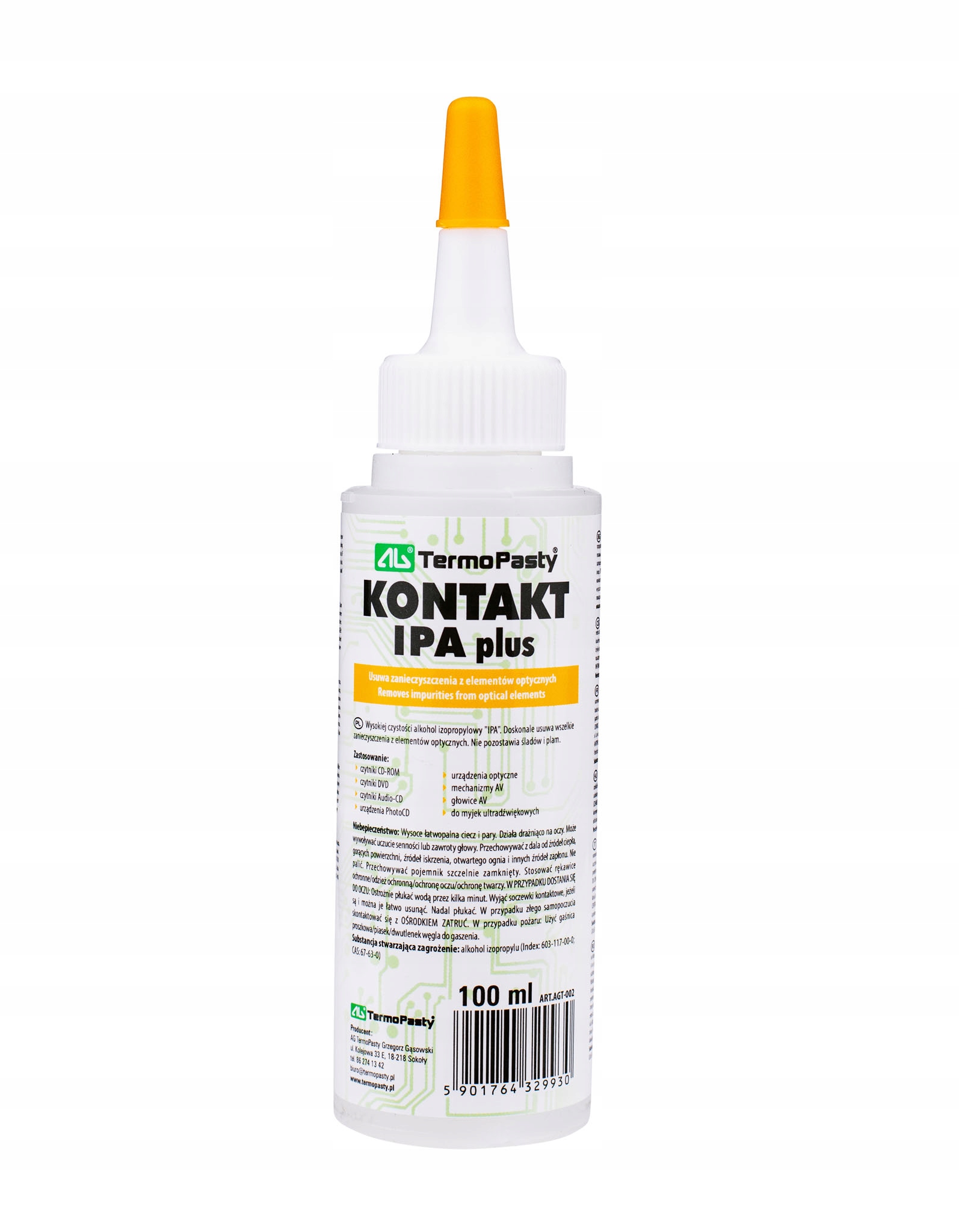 

Ipa Kontakt Plus Ag Chemia Izopropanol 100ML