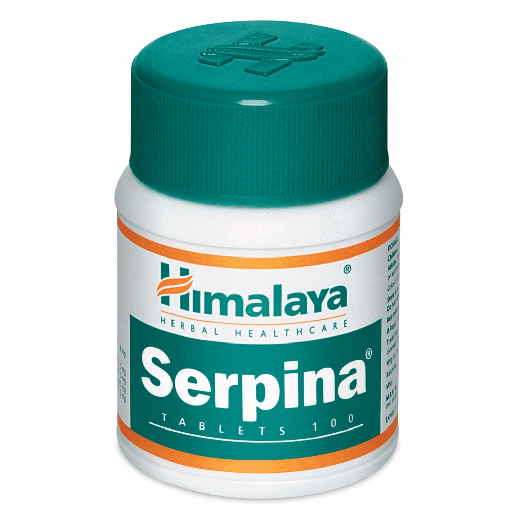 Tabletki Himalaya Serpina 100 szt 100 g (5908311593288) • Cena Opinie