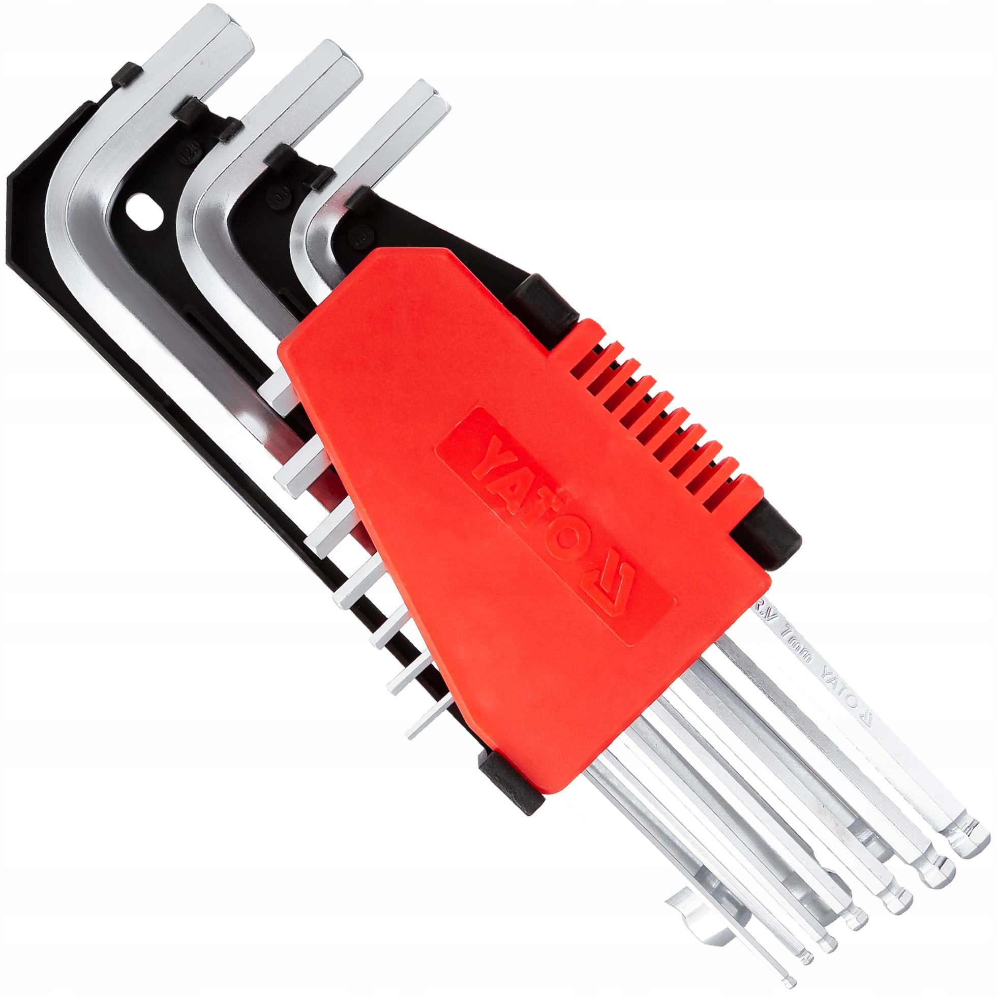 

Yato Klucze Imbusowe Hex Kulka 2-12mm Zestaw 10Szt