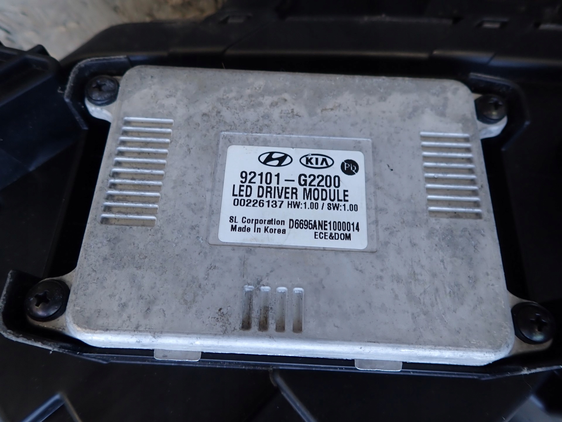 light right REFLEKTOR right FULL LED HYUNDAI IONIQ AE LIFT 2019