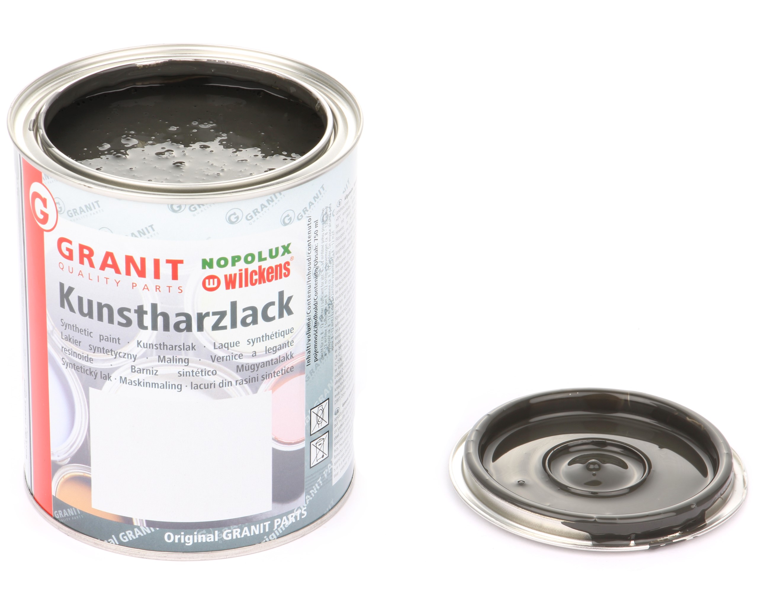 lak barva Claas tmavě šedá 1l Wilckens Granit