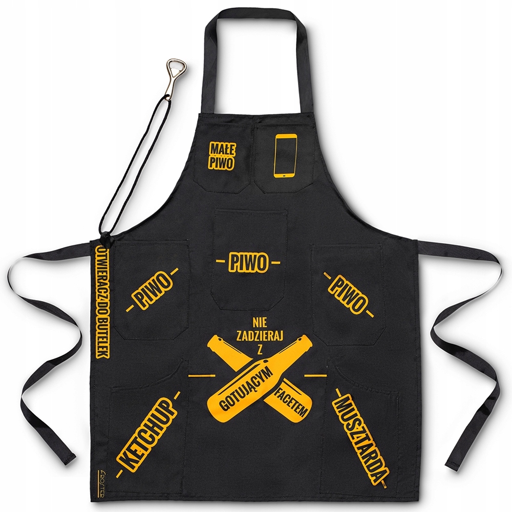 Kuchyňská zástěra Vařícího Chlapa Bbq Akce!