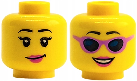 

Lego Głowa Dwustronna Damska 3626cpb1277 Nowa