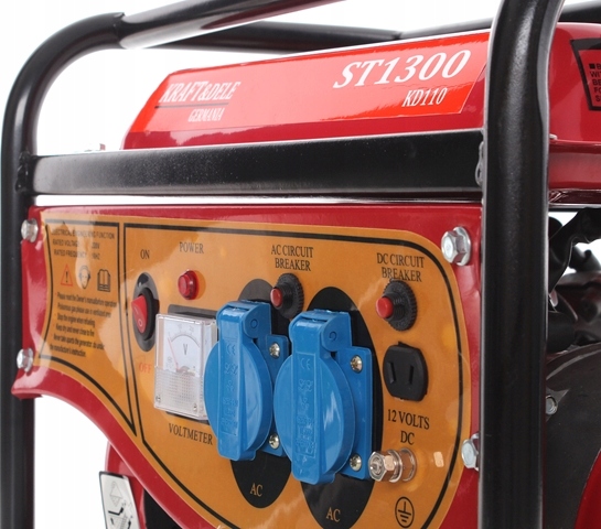 AGREGAT PRĄDOTWÓRCZY GENERATOR PRĄDU 1500W 2x230V 12V JEDNOFAZOWY PRZENOŚNY Rodzaj przenośny