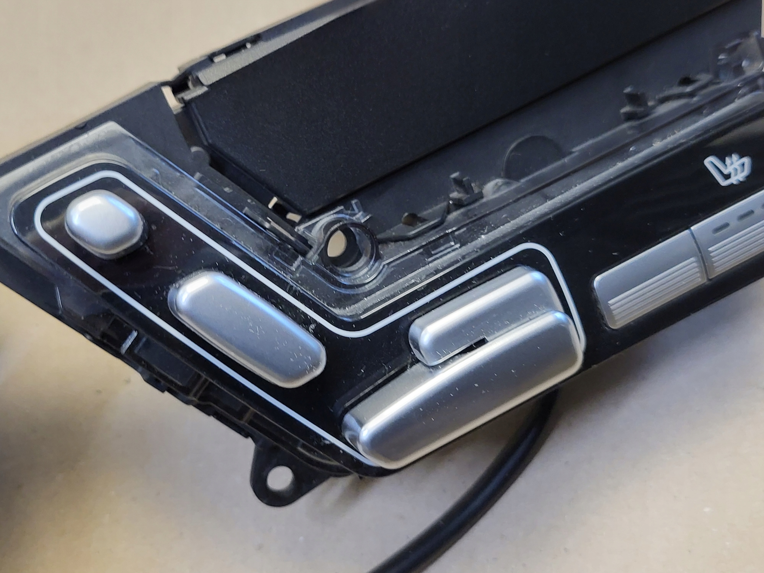 PANEL levers of control FOTELEM left front MERCEDES S W221 OE EU