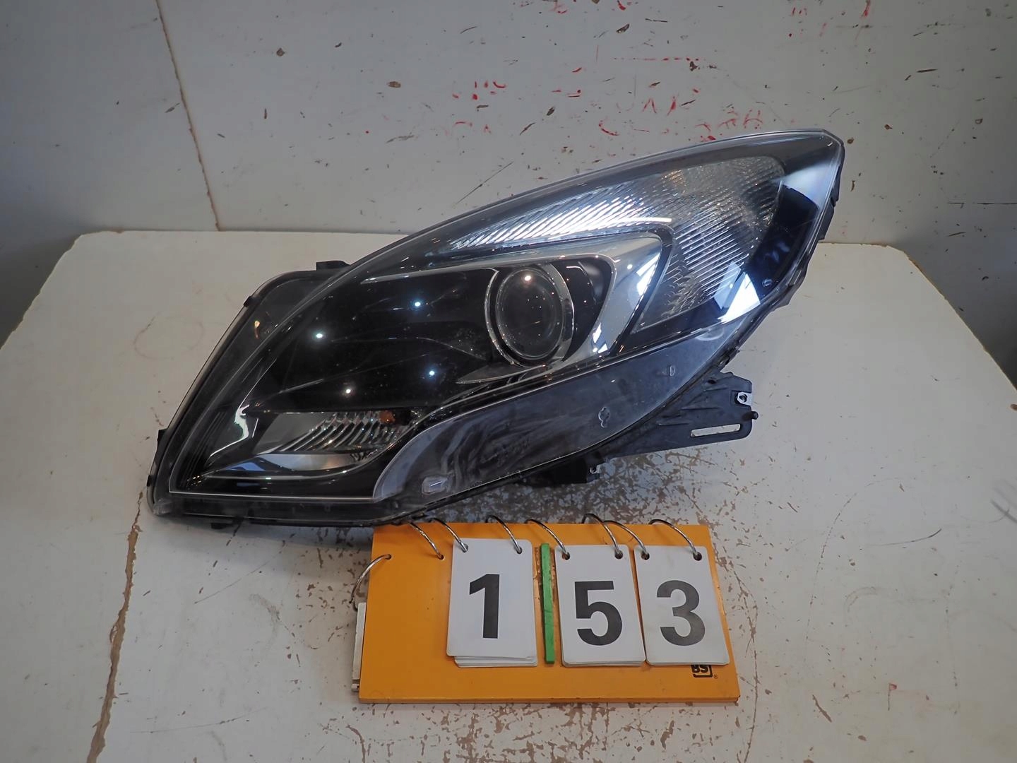 light front front left OPEL ZAFIRA C 2012