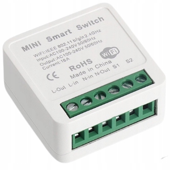 

Dopuszkowy Włącznik Przekaźnik WiFi Smart Tuya 16A