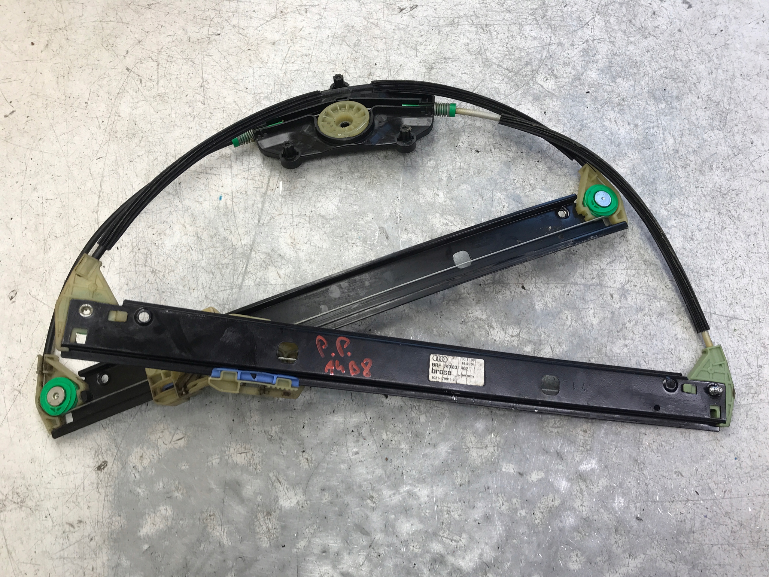 window regulator right front AUDI A4 B8 8K0837462