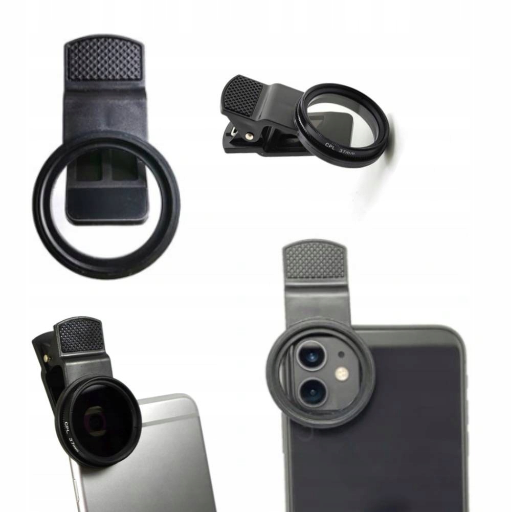 FILTR POLARYZACYJNY 37MM CPL DO FOTOGRAFII TELEFONU KOMÓRKOWEGO