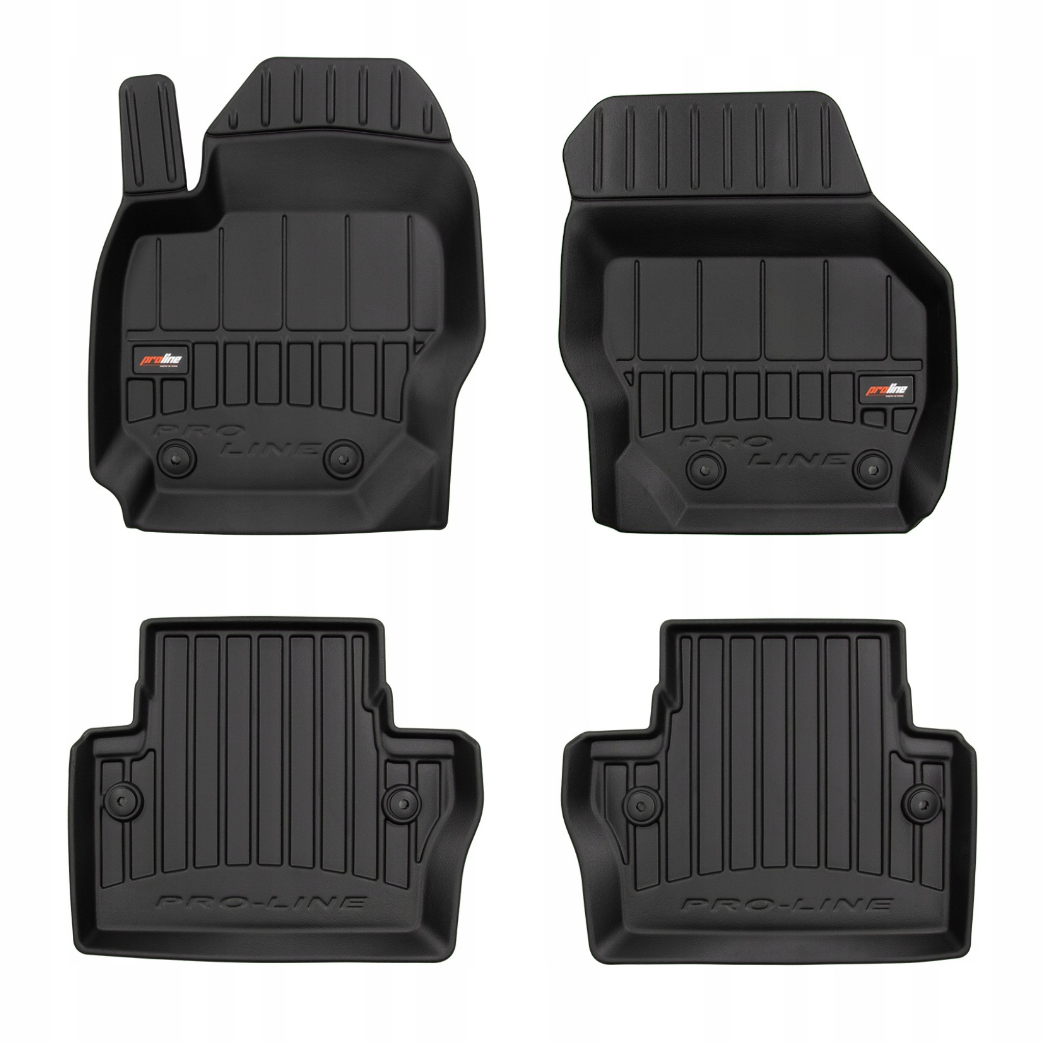 Frogum Gumové rohože 3D pre Volvo S80 II 2006-2016