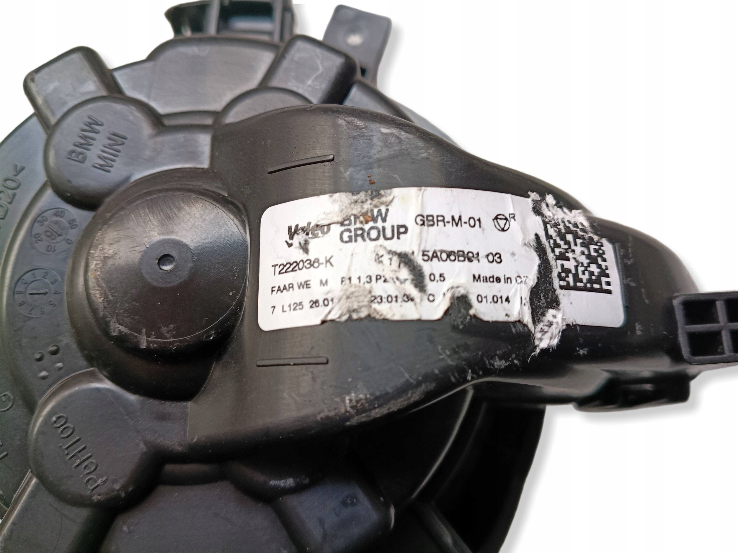 heating air conditioning devices BMW X1 U11 5A06B91 03