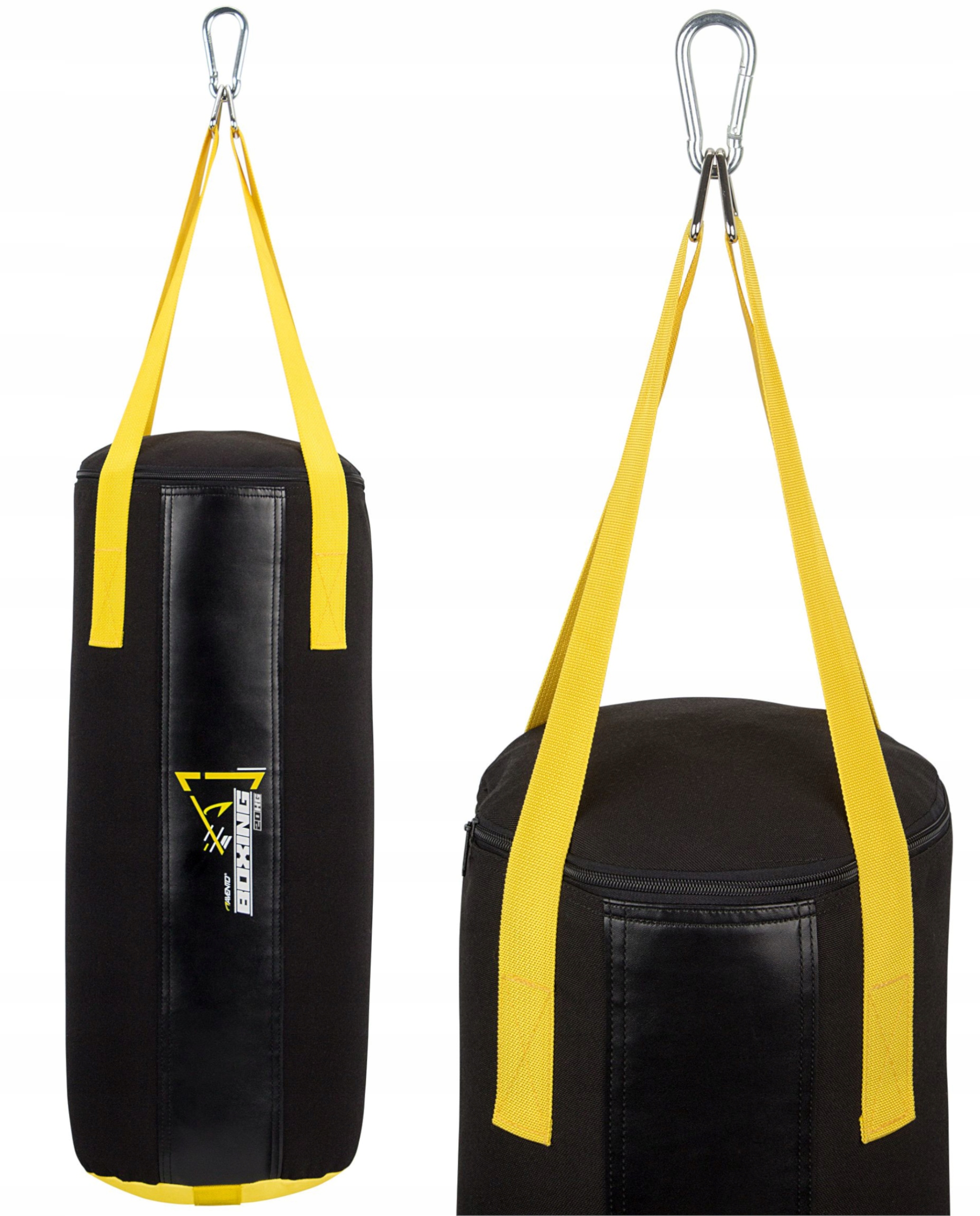Worek treningowy bokserski pełny Mma uchwyt Avento 20kg