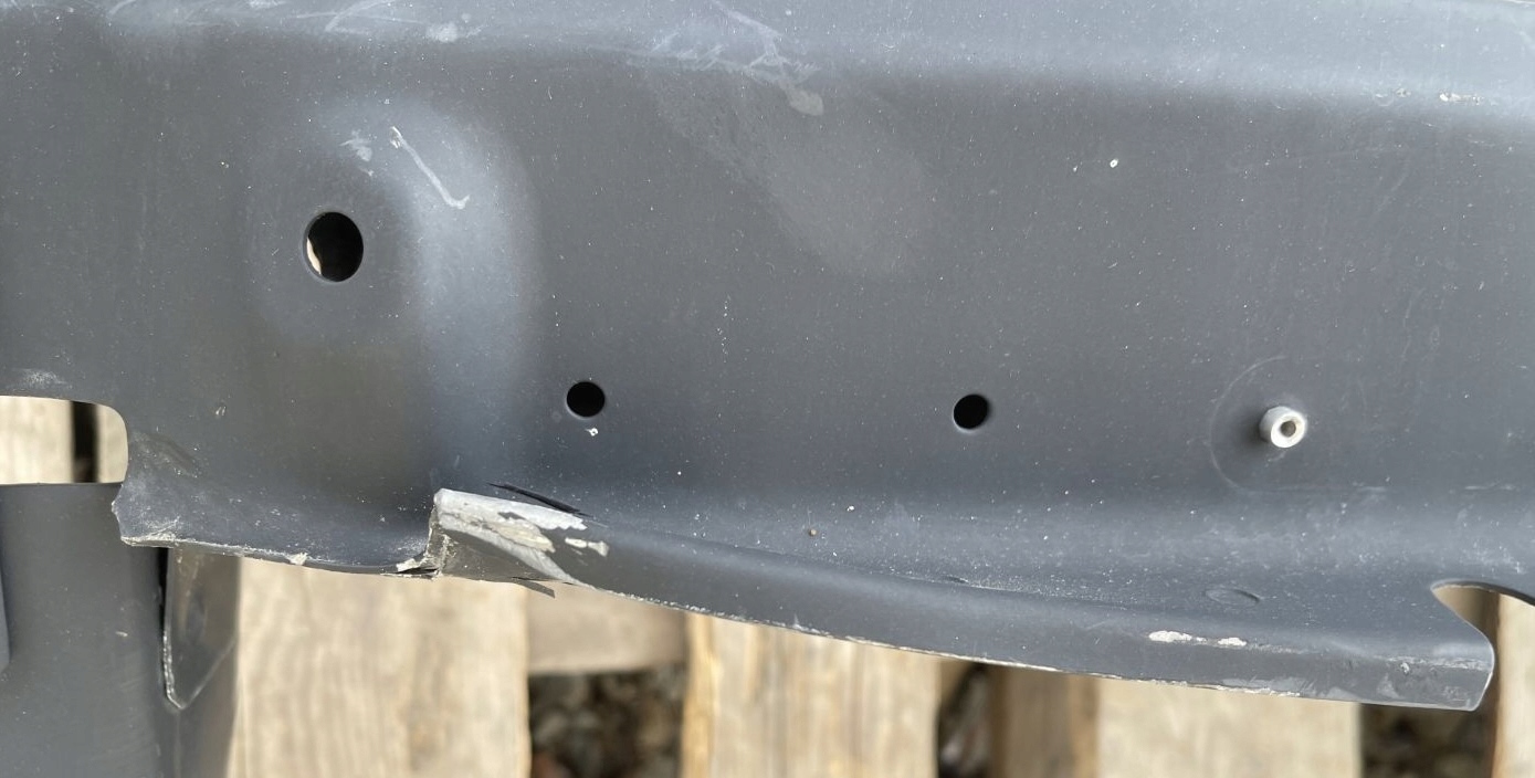 FIAT 500 LIFT 2016- support panel for radiators pillar iron front